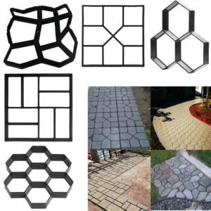 DIY Path Maker Paver Molds Stone Brick Concrete Mold